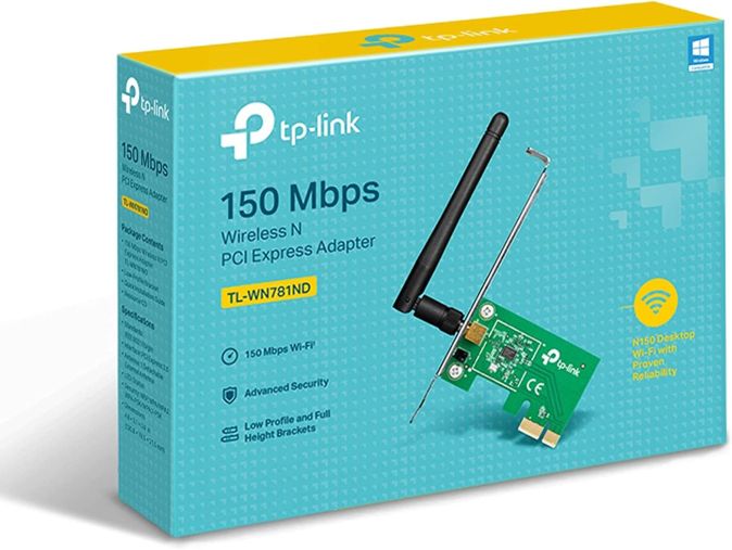 TP-Link TL-WN781ND PCI-Express WLAN Netzwerk Karte Adapter [B-WARE]