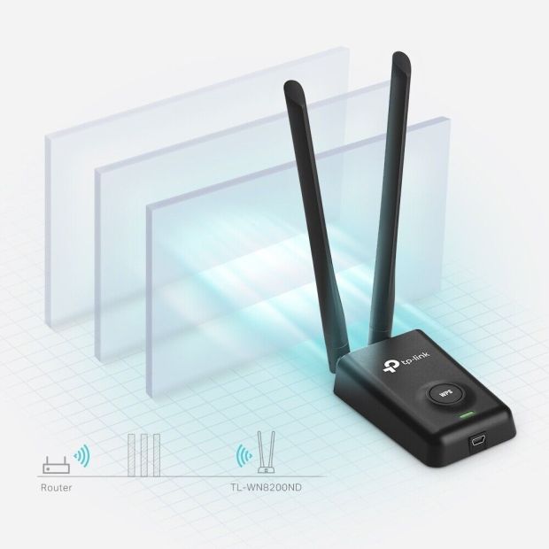 TP-Link TL-WN8200ND WLAN Stick USB Adapter WiFi Dongle 300Mbit/s [B-WARE]