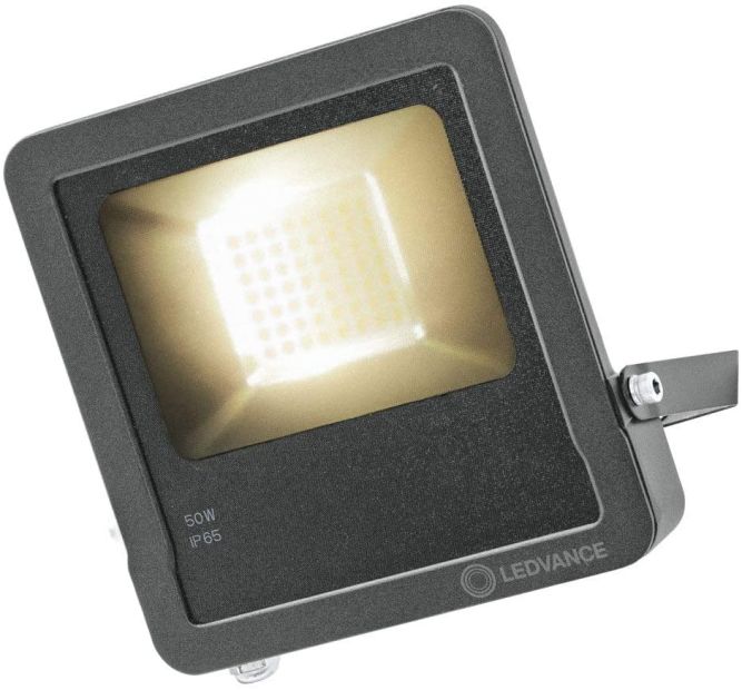 LEDVANCE Smarte LED Aussenleuchte mit WiFi 50W Flutstrahler Warmweiß 