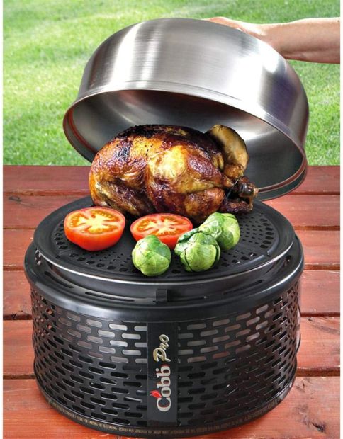 COBB PROFI Grill für Camping Balkon Tischgrill Edelstahl Holzkohle Balkongrill COBB PROFI Grill für Camping Balkon Tischgrill Edelstahl Holzkohle Balkongrill