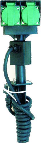 Smartwares 7550/2 Outdoor Steckdosenleiste 4 -Fach 2 mt