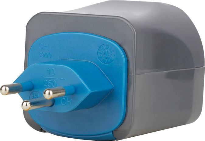 Brennenstuhl Reisestecker-Set/Reiseadapter-Set Steckdosenadapter schwarz