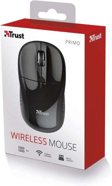 Trust Primo Kabellose Optische Maus 1600 DPI Trust Primo Kabellose Optische Maus 1600 DPI
