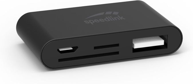 Speedlink Kartenleser Gerät USB-C 5-in-1 - Card Reader Speicherkartenleser SD HC (B-WARE)
