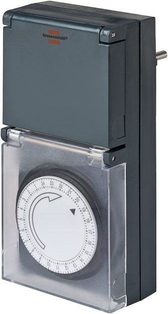 Brennenstuhl Zeitschaltuhr MZ 44 Mechanische Timer-Steckdose grau Brennenstuhl Zeitschaltuhr MZ 44 Mechanische Timer-Steckdose grau