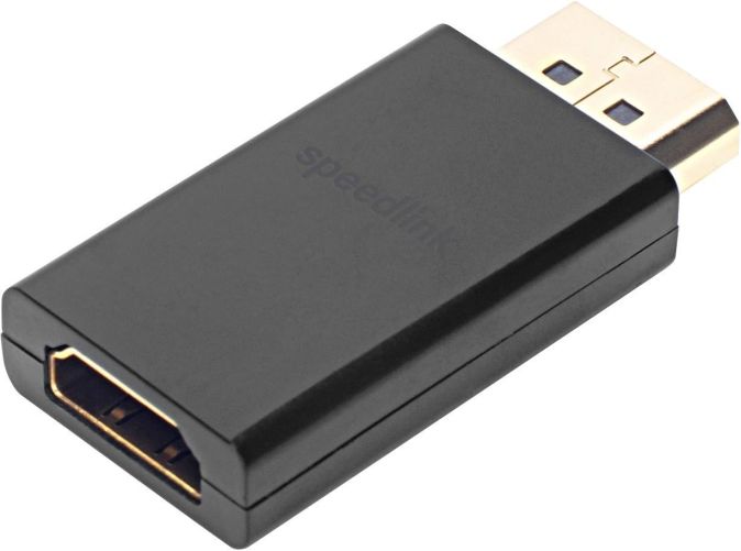 Speedlink DisplayPort auf HDMI Adapter HQ Adapter vergoldetes Audio Video Ultra HD (B-WARE) Speedlink DisplayPort auf HDMI Adapter HQ Adapter vergoldetes Audio Video Ultra HD (B-WARE)