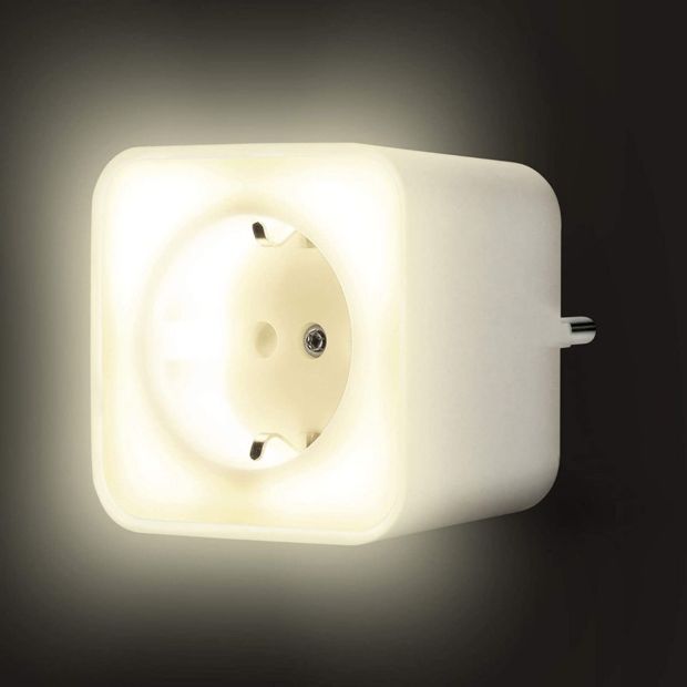 LEDVANCE SMART+ NIGHTLIGHT PLUG mit Bluetooth Steckdose und Nachtlicht [4er-Pack] 