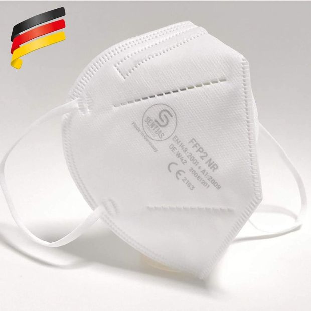 50x Sentias® FFP2 Atemschutzmaske Schutz Maske Mundschutz 