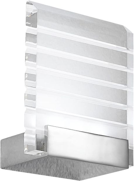 INTEC by Eco Light LED-W-HYDRA/3 Wandlampe Badezimmer Spiegel Glas Leuchte 3W