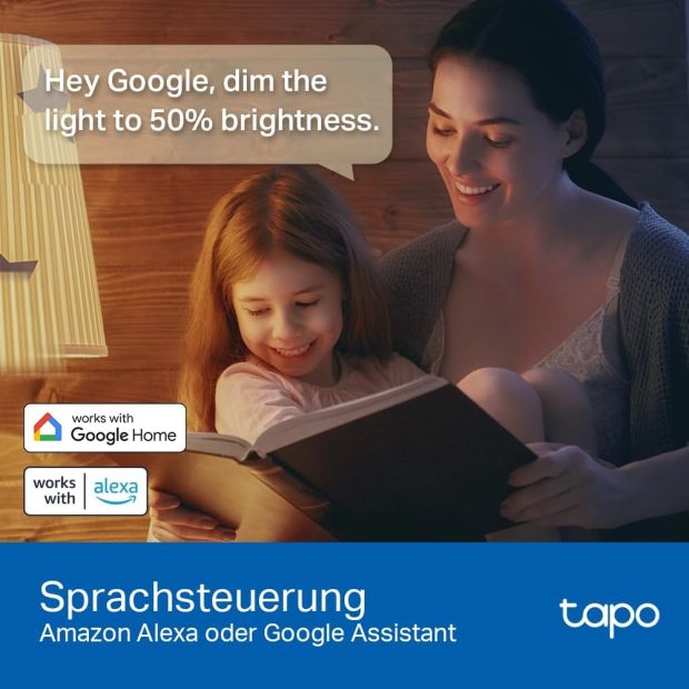 TP-Link Tapo L530E Lampe E27 Energie Leuchtmittel WLAN Glühbirne [4er Pack]