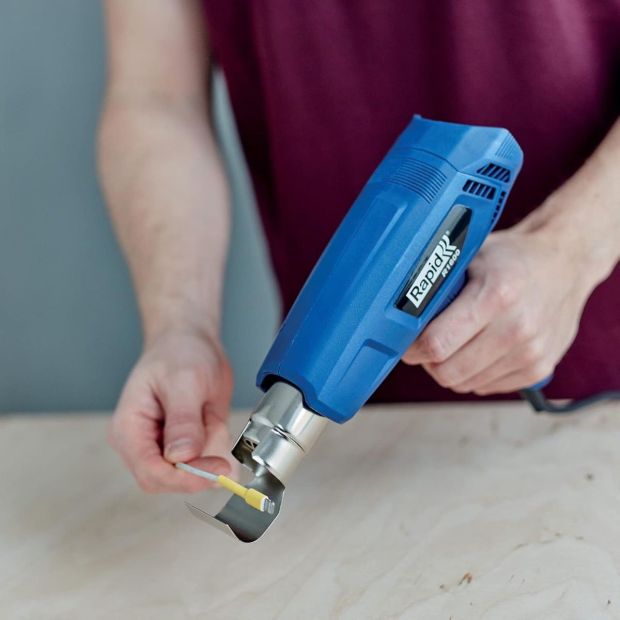 Rapid Heißluftpistole R1600 Heißluftfön 1600W 400-550°C 300l/Min Heißluftgebläse