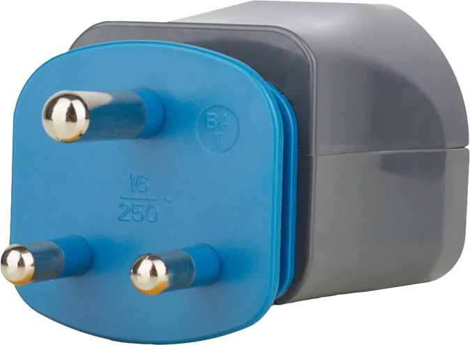 Brennenstuhl Reisestecker-Set/Reiseadapter-Set Steckdosenadapter schwarz