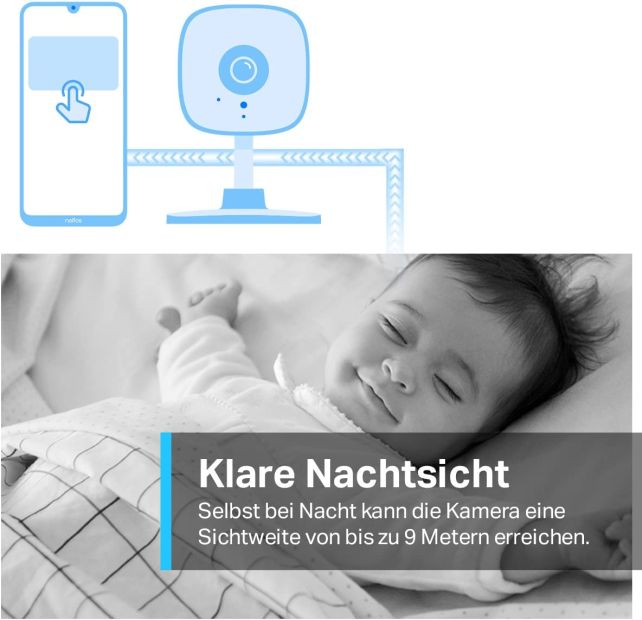 TP-Link Tapo C110 WLAN IP Kamera Überwachungskamera [B-WARE]