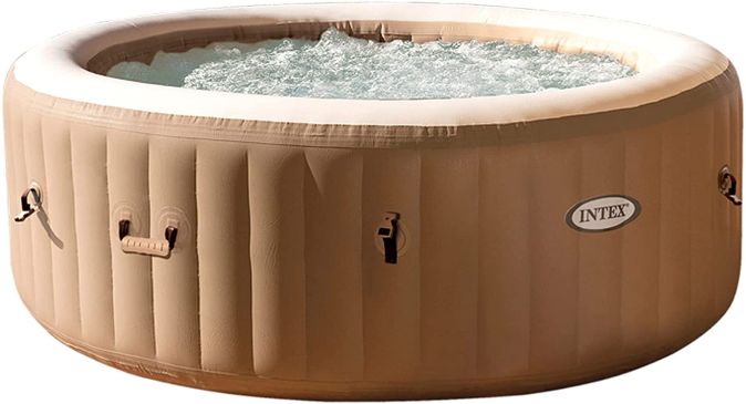 Intex Ø 196 x 71 cm Whirlpool Pure SPA - Bubble Massage Beige Intex Ø 196 x 71 cm Whirlpool Pure SPA - Bubble Massage Beige