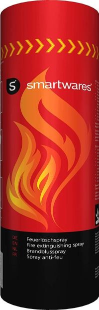 Smartwares Feuerlöschspray 600ml ABF Feuerlöscher Fettbrand 