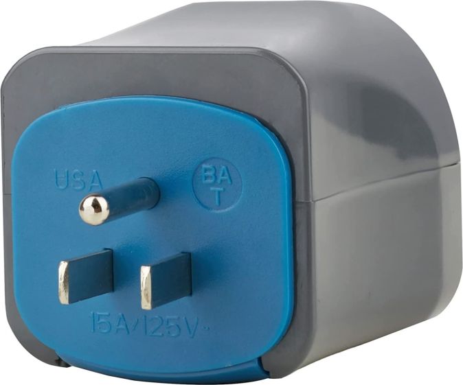 Brennenstuhl Reisestecker-Set/Reiseadapter-Set Steckdosenadapter schwarz