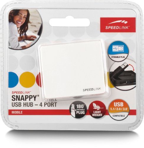 Speedlink (B-WARE) Snappy USB Hub Weiß Speedlink (B-WARE) Snappy USB Hub Weiß