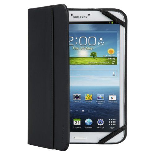 Targus Folioständer Galaxy Tab 4 Tasche 20,3 cm (8 Zoll) schwarz/grau