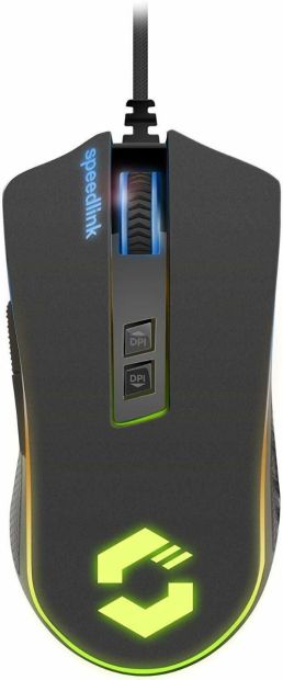 SPEEDLINK ORIOS RGB LED  Gaming Maus 10 000 DPI [B-WARE]
