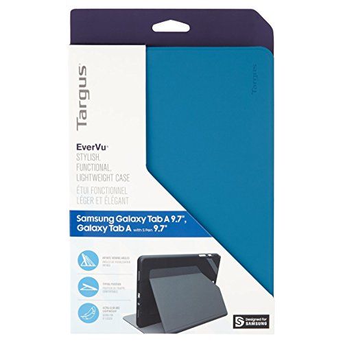 TARGUS EverVu Samsung Tab 9,7Zoll Schutzhülle Blau