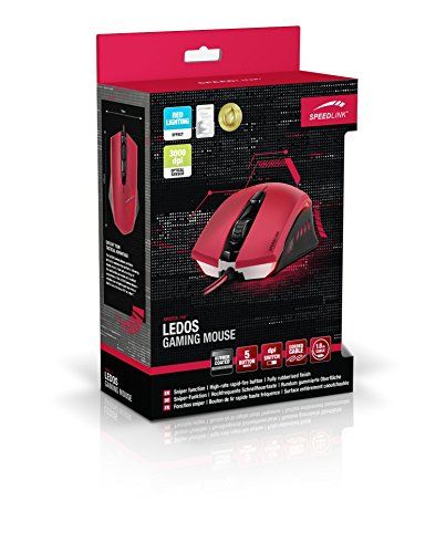 Speedlink (B-WARE) 5-Tasten Gamer Maus für PC / Computer - Ledos Gaming Mouse USB Speedlink (B-WARE) 5-Tasten Gamer Maus für PC / Computer - Ledos Gaming Mouse USB