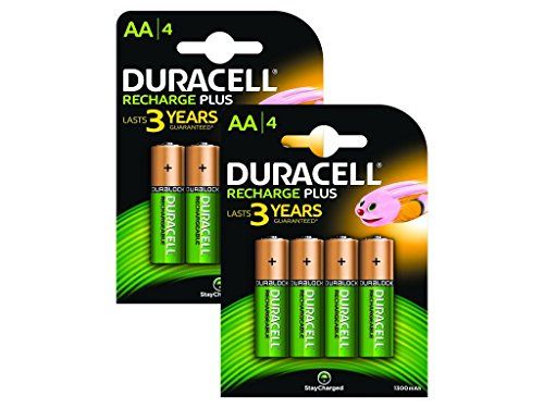 Duracell Wiederaufladbare Batterien AAA, 8 Stück Bulk Ware Duracell Wiederaufladbare Batterien AAA, 8 Stück Bulk Ware