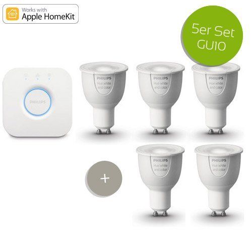 Philips LED GU10 25 W Starterkit Starter-Set inkl. 5 Leuchtmittel Philips LED GU10 25 W Starterkit Starter-Set inkl. 5 Leuchtmittel