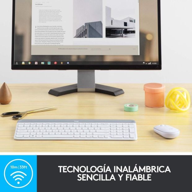 Logitech MK470 Kabellos Tastatur Maus SET Spanisches Layout [B-WARE]