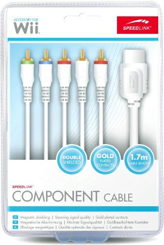 Speedlink (B-WARE) Komponentenkabel Wii Weiss Speedlink (B-WARE) Komponentenkabel Wii Weiss