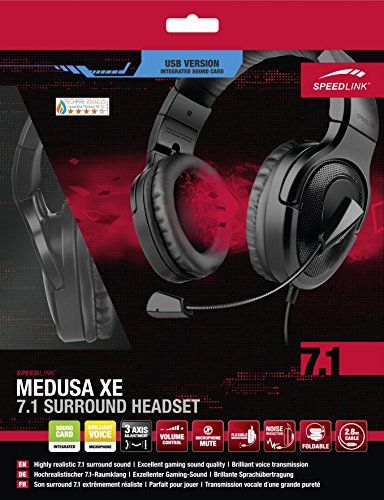 Speedlink (B-WARE) Medusa XE Virtual 7.1 Surround Headset USB 