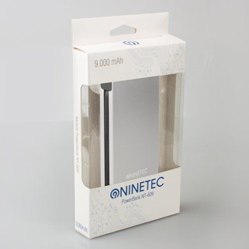 NINETEC NT-609 Powerbank / Akku Ladegerät mit Lightning und USB LadeKabel NINETEC NT-609 Powerbank / Akku Ladegerät mit Lightning und USB LadeKabel