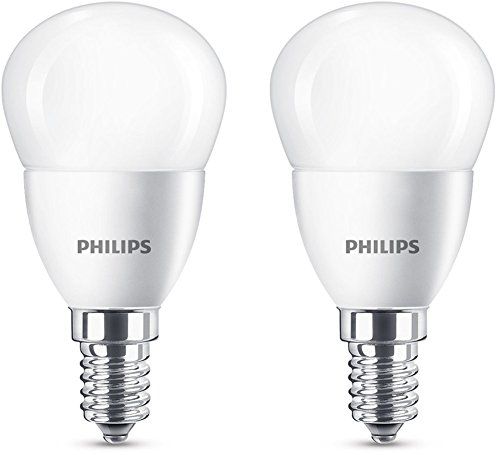 Philips LED Lampe 40 W E14 warmweiß Tropfen Leuchtmittel