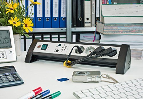Brennenstuhl Premium-Office-Line, Steckdosenleiste 6-fach  Mehrfachsteckdose