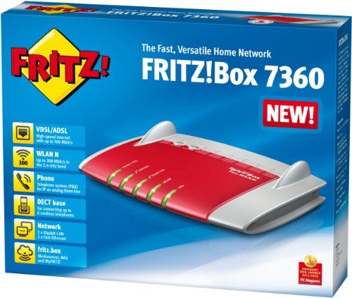 AVM FRITZ!Box 7360 geeignet für Deutschland Österreich/Schweiz, Wlan Router [B-WARE]