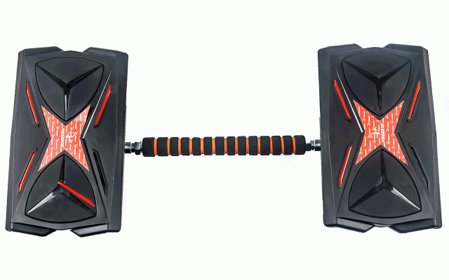 Hikerboy Hovershoes Hoverboard mit Licht und Bluetooth