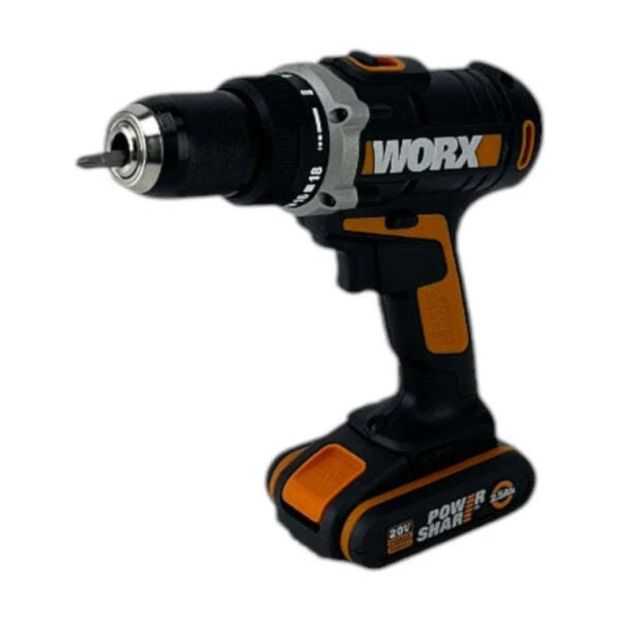 Worx Akku Bohrschrauber Starterset 50Nm 20V Akkuschrauber mit Akku/Ladegerät Worx Akku Bohrschrauber Starterset 50Nm 20V Akkuschrauber mit Akku/Ladegerät