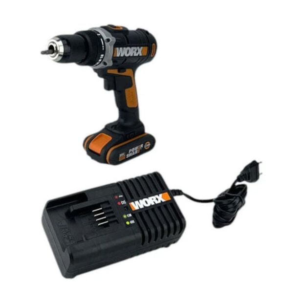 Worx Akku Bohrschrauber Starterset 50Nm 20V Akkuschrauber mit Akku/Ladegerät Worx Akku Bohrschrauber Starterset 50Nm 20V Akkuschrauber mit Akku/Ladegerät