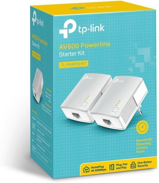 TP-Link TL-PA4010 Powerline Adapter Set Netzwerk KIT 600Mbit/s [B-WARE]