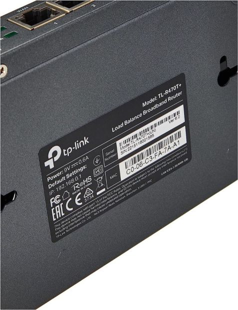 TP-Link TL-R470T+ Breitbandrouter Single-Band Router  [B-WARE]