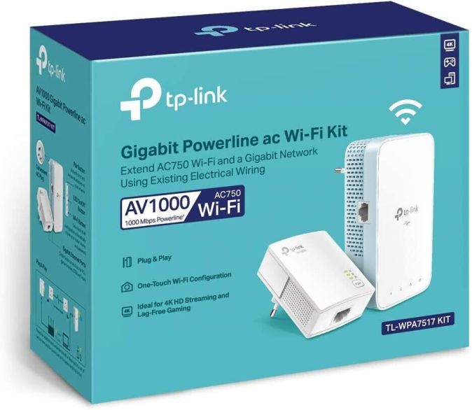 TP-LINK WPA7517 KIT WLAN Powerline Adapter Set DualBand [B-WARE]