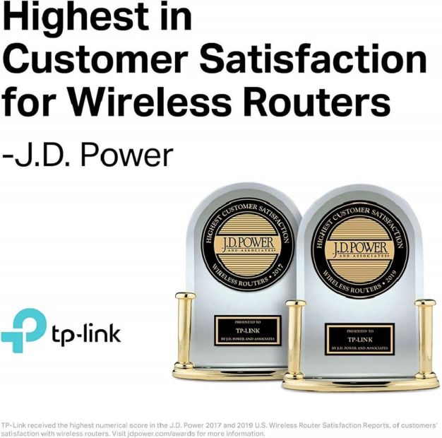 TP-Link Archer A7 Dualband WLAN Router AC1750 Repeater 1750 Mbit/s LAN Verteiler