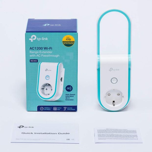 TP-Link RE365 AC1200 Dualband WLAN Repeater 5GHz 1200Mbit/s [B-WARE]