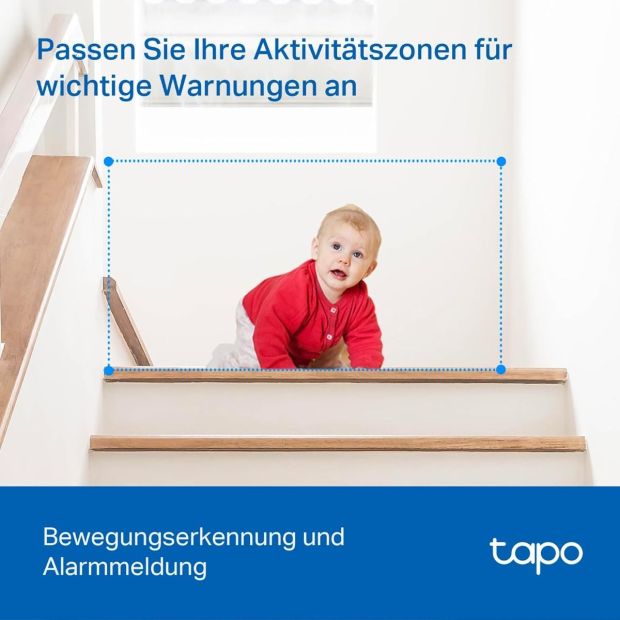 TP-Link Wifi Tapo C200 360° WLAN 1080P Überwachungskamera [B-WARE]