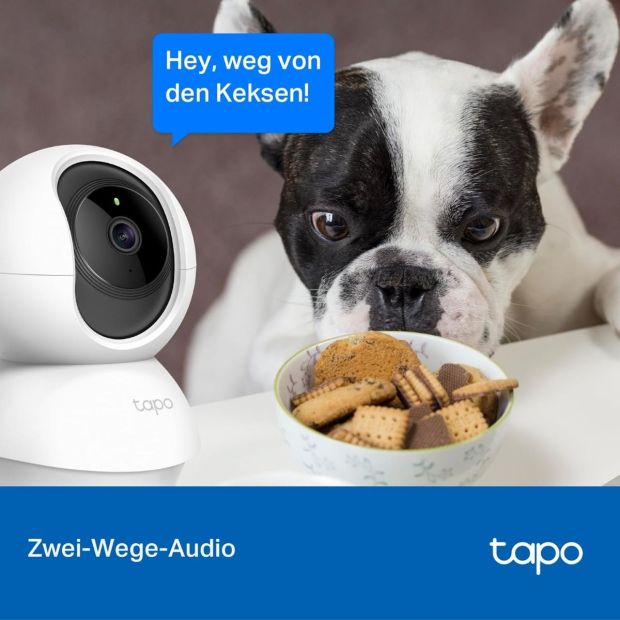 TP-Link Wifi Tapo C200 360° WLAN 1080P Überwachungskamera [B-WARE]