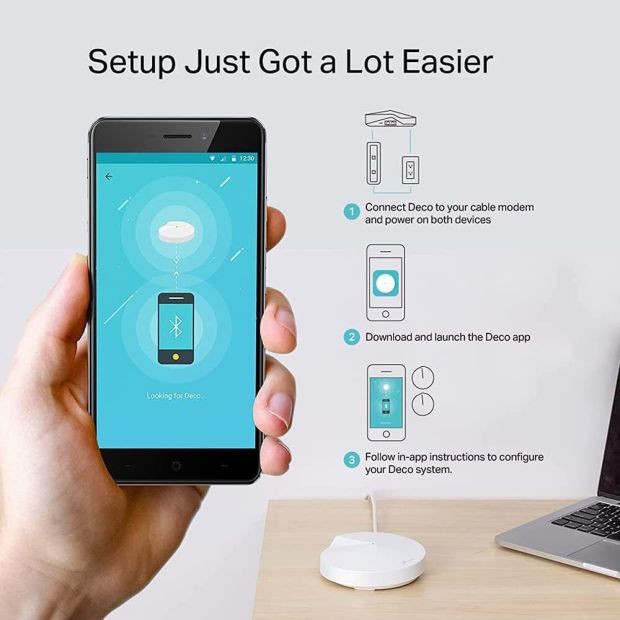 TP-Link M9 Plus Mesh WLAN Repeater Gigabit Verstärker 2200Mbit/s [B-WARE]