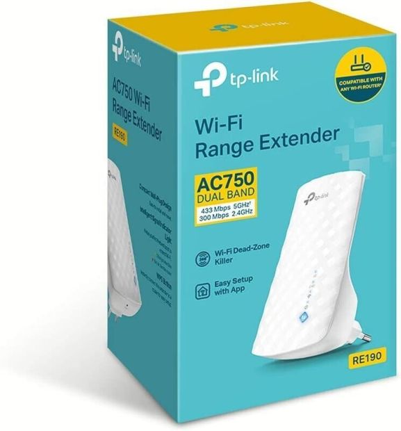 TP-Link RE190 WLAN Repeater Dualband Wifi Verstärker [B-WARE]