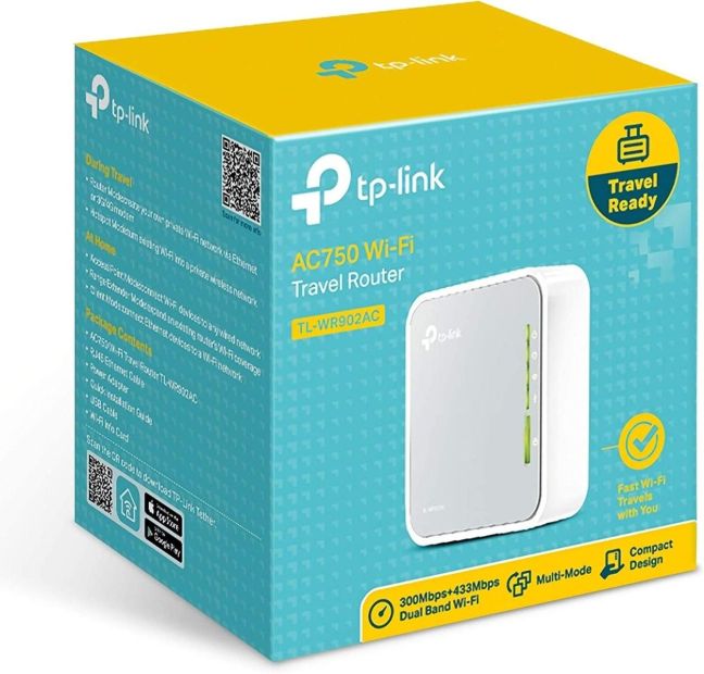 TP-Link TL-WR902AC WLAN Nano Router Dualband [B-WARE]