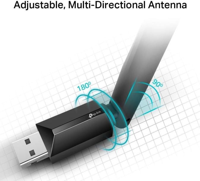 TP-LINK T2UPLUS USB WLAN Antenne Gain-Dualband 600Mbps [B-WARE]