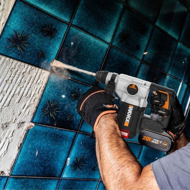 WORX WX380.1 Akku-Bohrhammer 4in1 Bohrschrauber Stemmhammer 