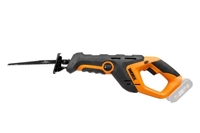 WORX WX508 Säbelsäge 20V zum Schneiden von Holz LED-Licht Reciprosäge mit Akku